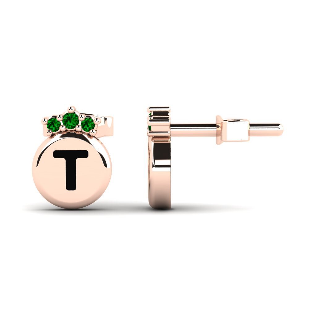 Green Zirconia Women's Earring Vanita T