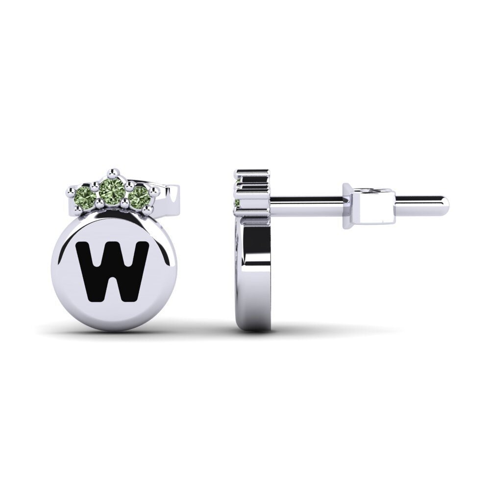 Green Diamond Women's Earring Vanita W
