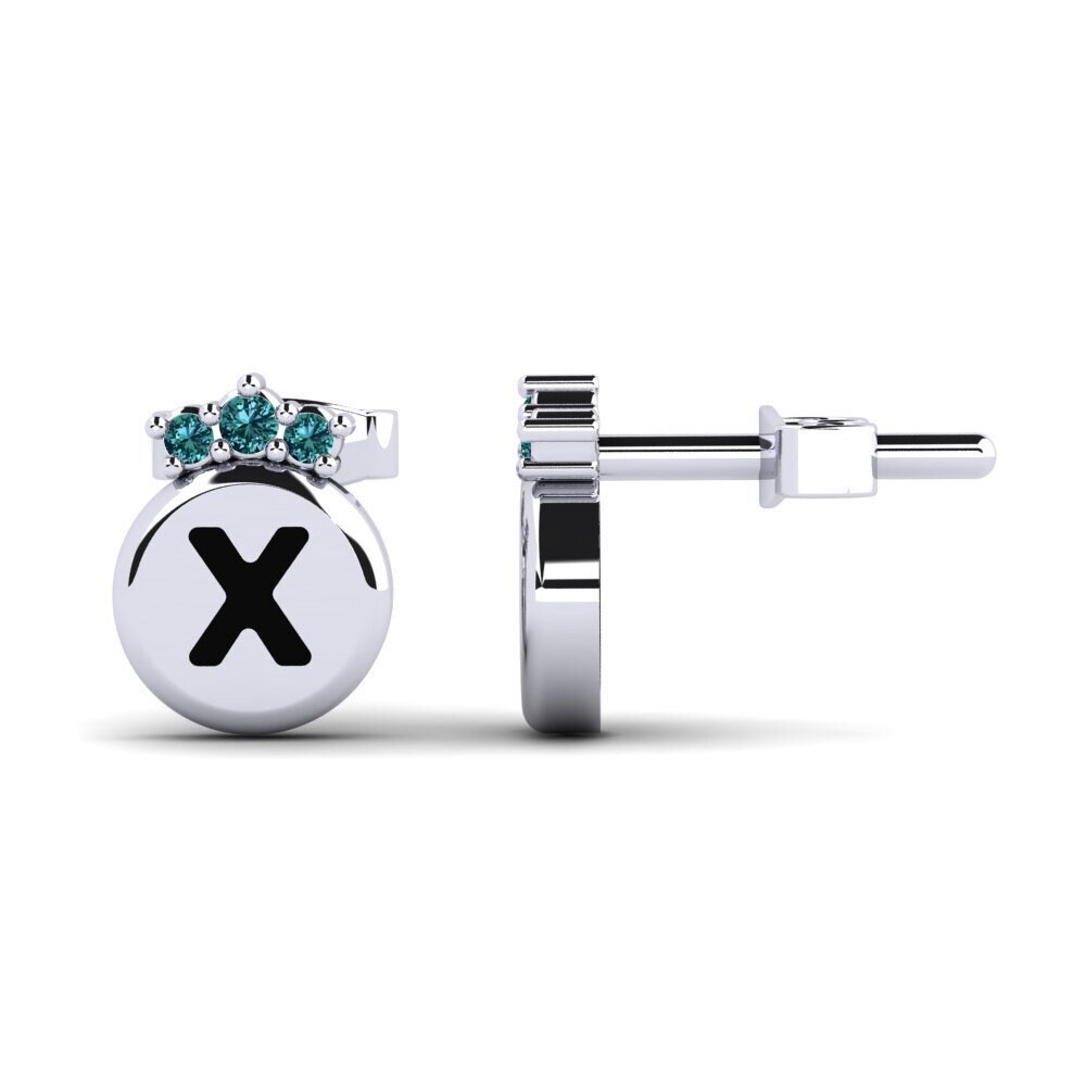 Blue Diamond Women's Earring Vanita X