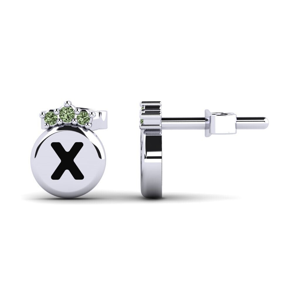 Green Diamond Women's Earring Vanita X