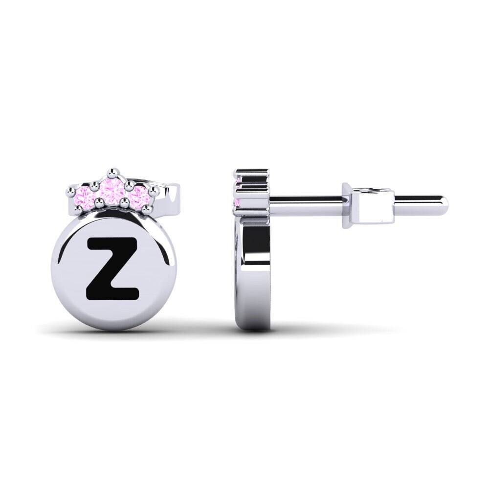 Pink Sapphire Women's Earring Vanita Z