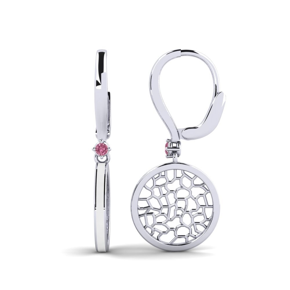 Granate Rhodolite Pendiente de mujer Vasculaire