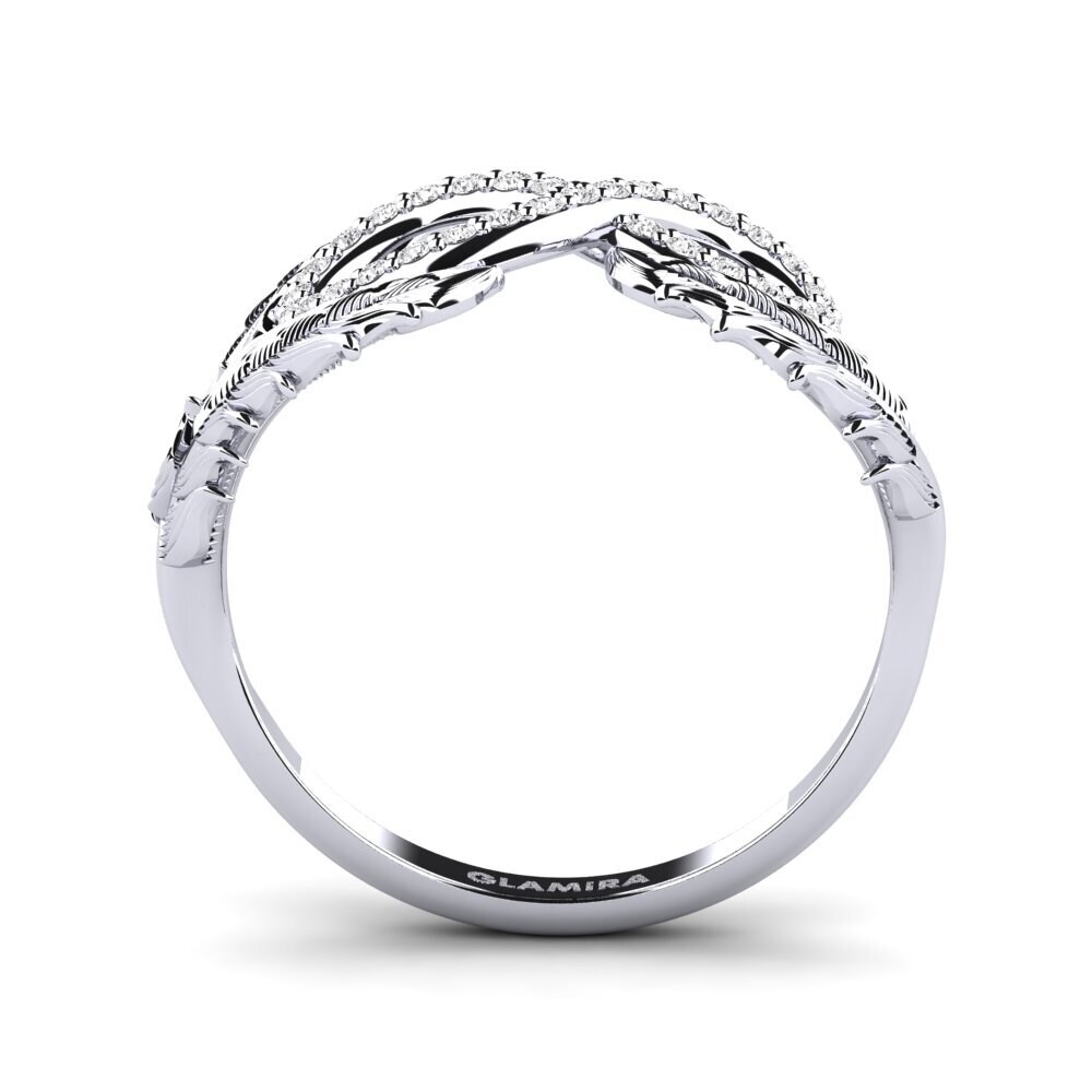 White sapphire Ring Vaten