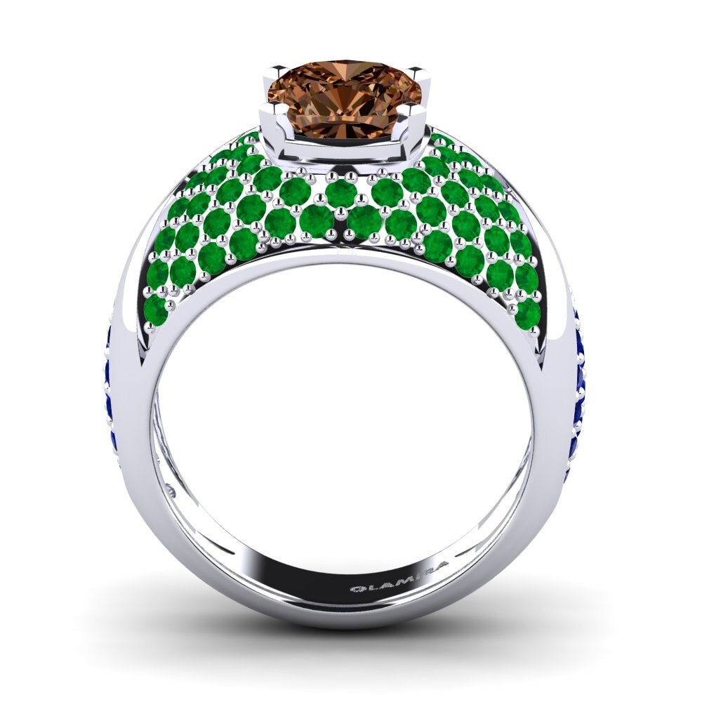 Brown Diamond Engagement Ring Velaria