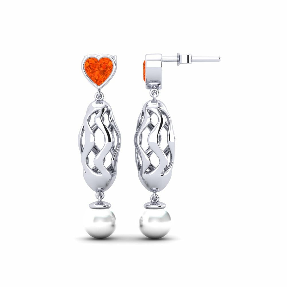 Opale de Feu Boucle d'oreille femme Vengeance
