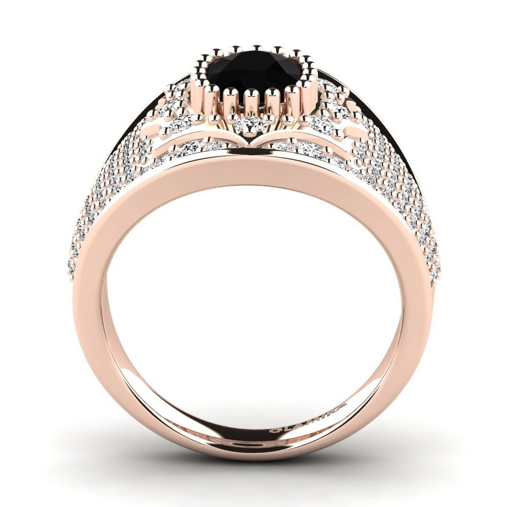 Ringe Venus Schwarzer Onyx