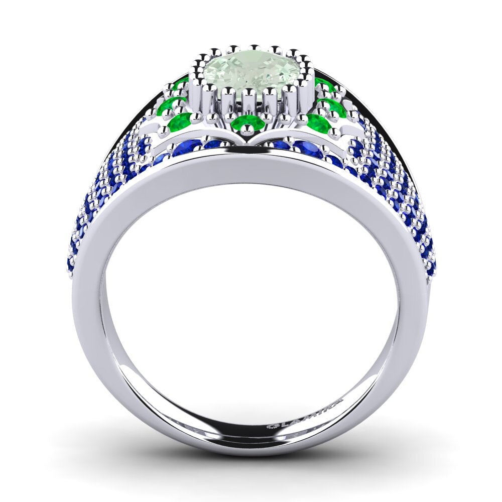 14k White Gold Ring Venus