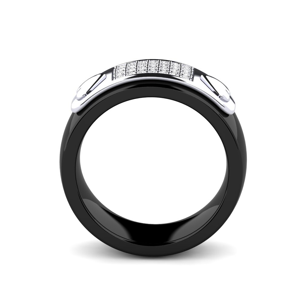 White sapphire Ring Veola
