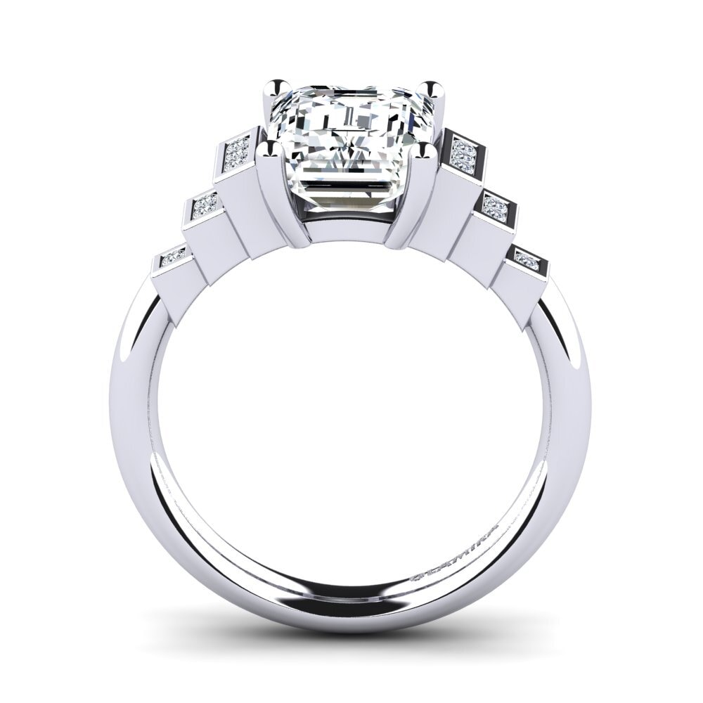 Zirconia Engagement Ring Verona