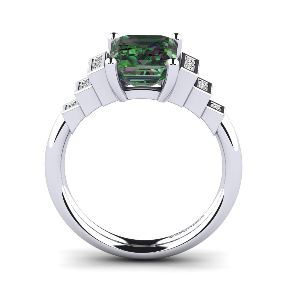Mystic Topaz Engagement Ring Verona