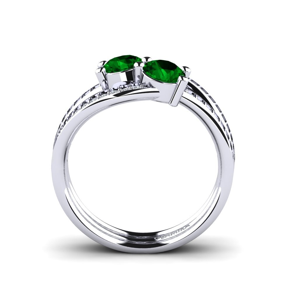 Green Zirconia Ring Veruca