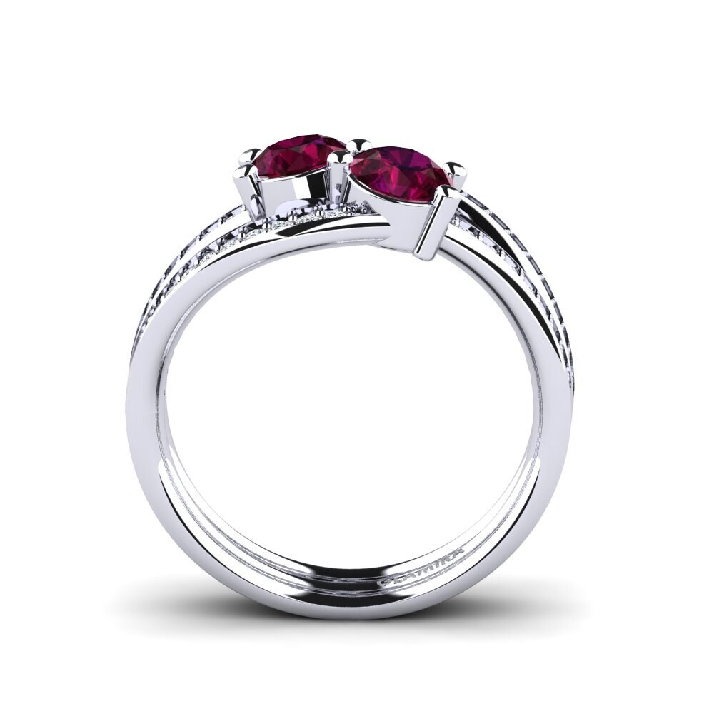 Rhodolite Garnet Ring Veruca