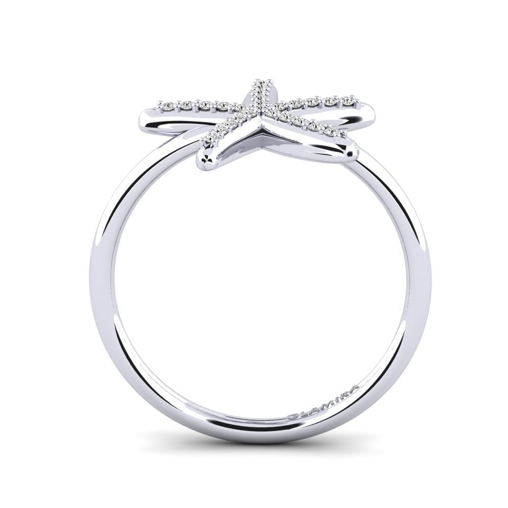 Moissanite Anel Vetro
