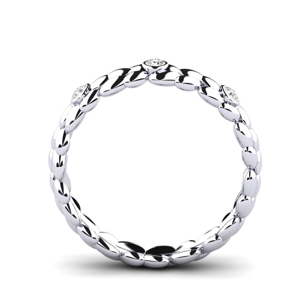 White sapphire Ring Victorina