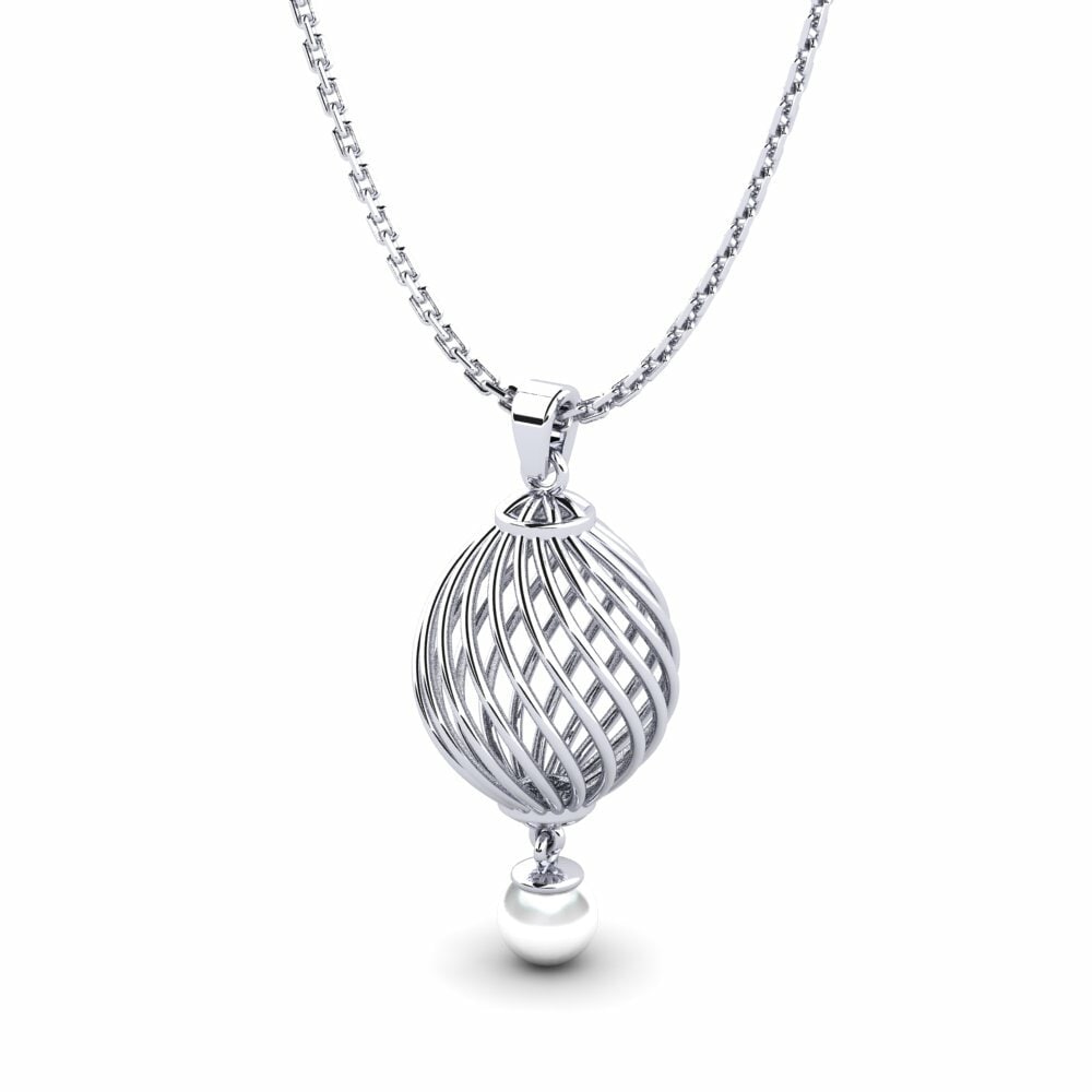 White Silver Women's Pendant Vier