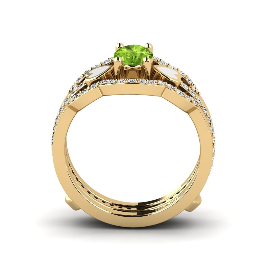 Peridot Ring Vigetea - SET
