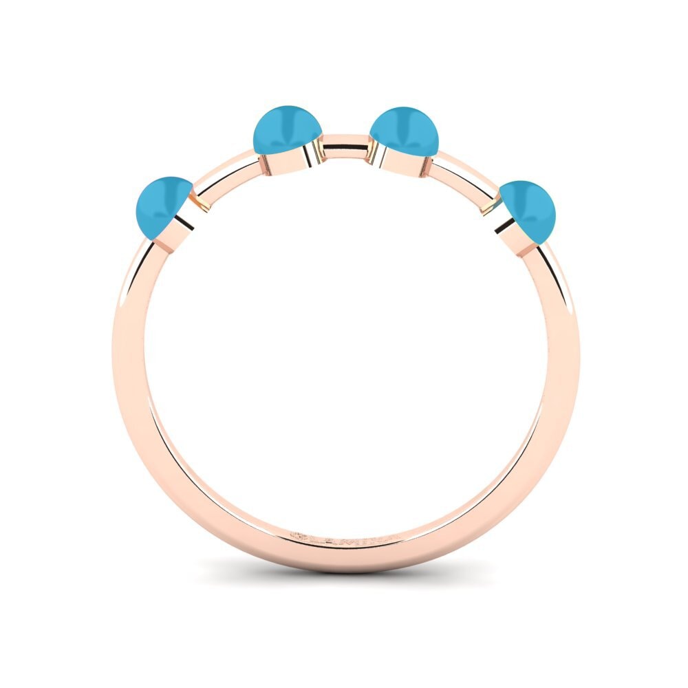 Rotgold 375 Ring Vind - B