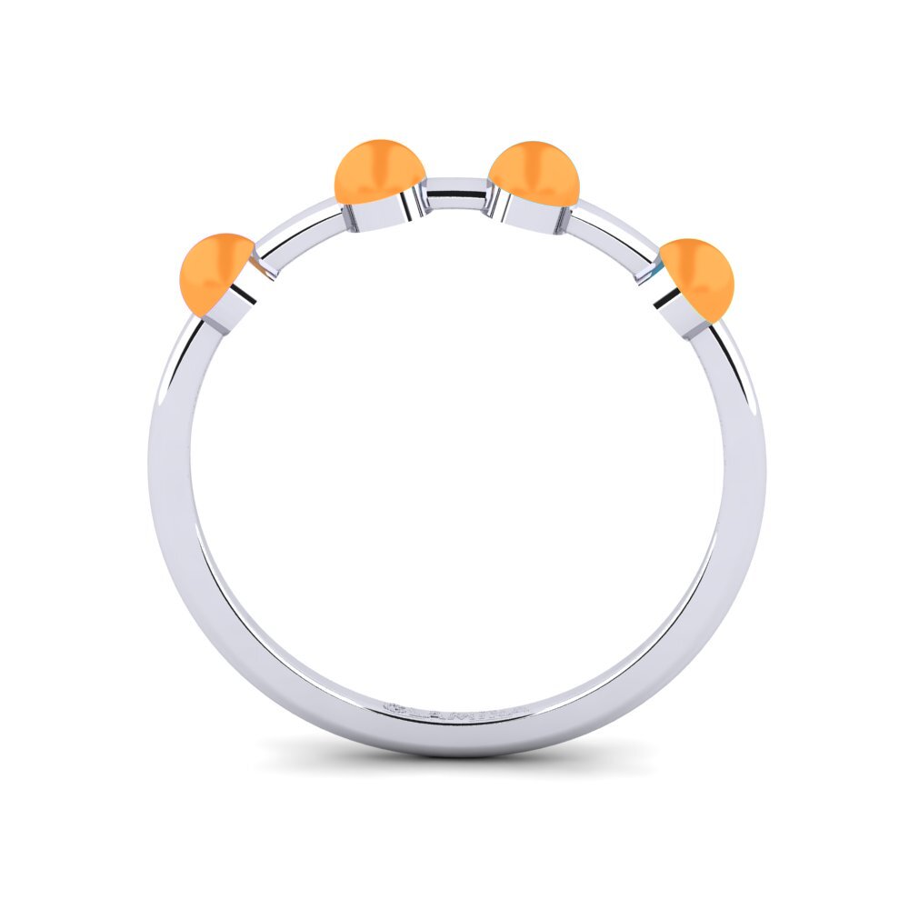 950 Platin Ring Vind - B