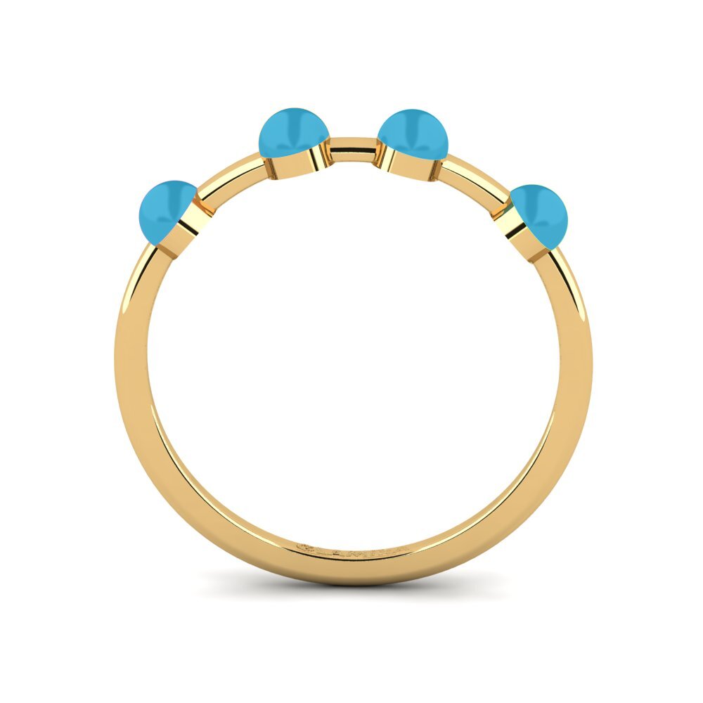 18ct Yellow Gold Ring Vind - B