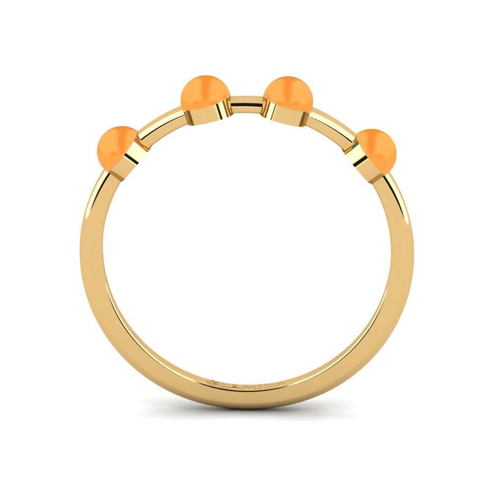 Gelbgold 750 Ring Vind - B