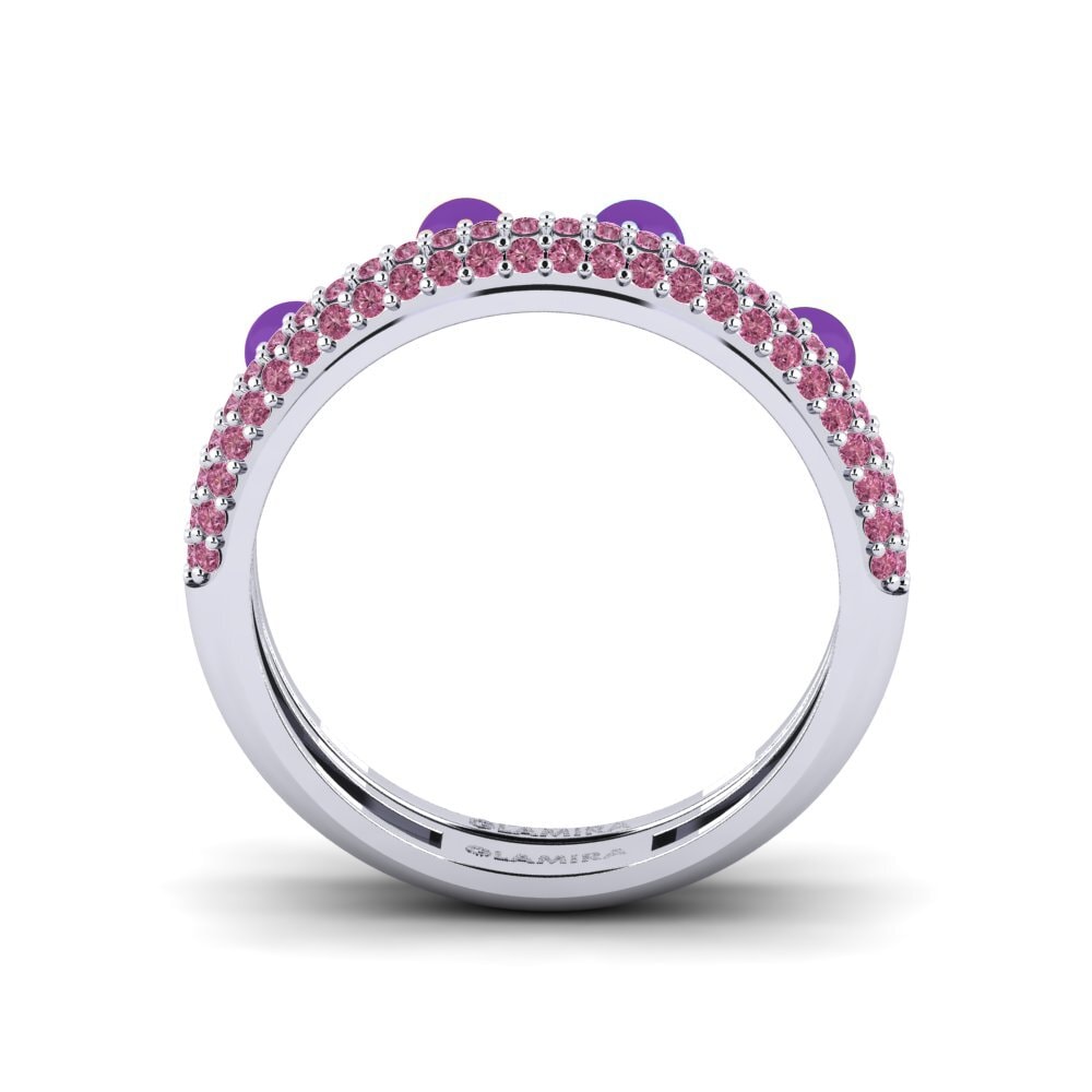 Rhodolite Garnet Stackable Ring Vind