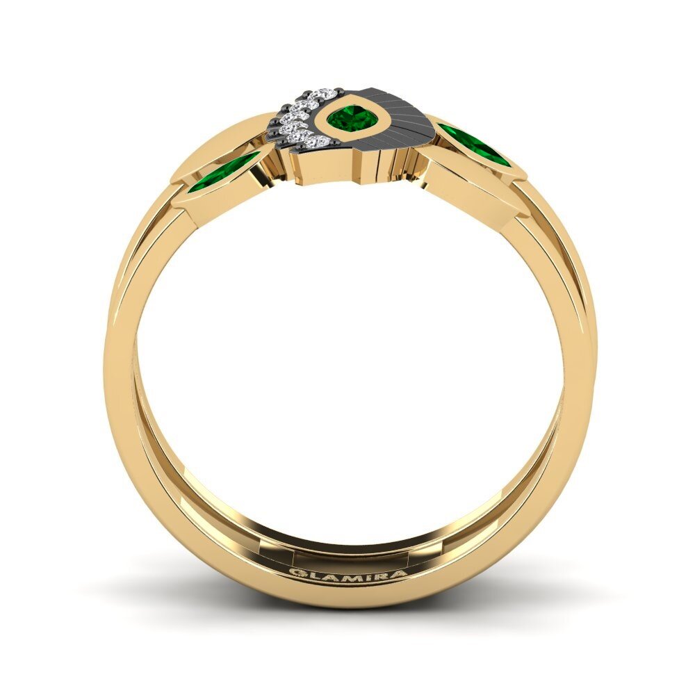 Zircônia Verde Anel Vindue