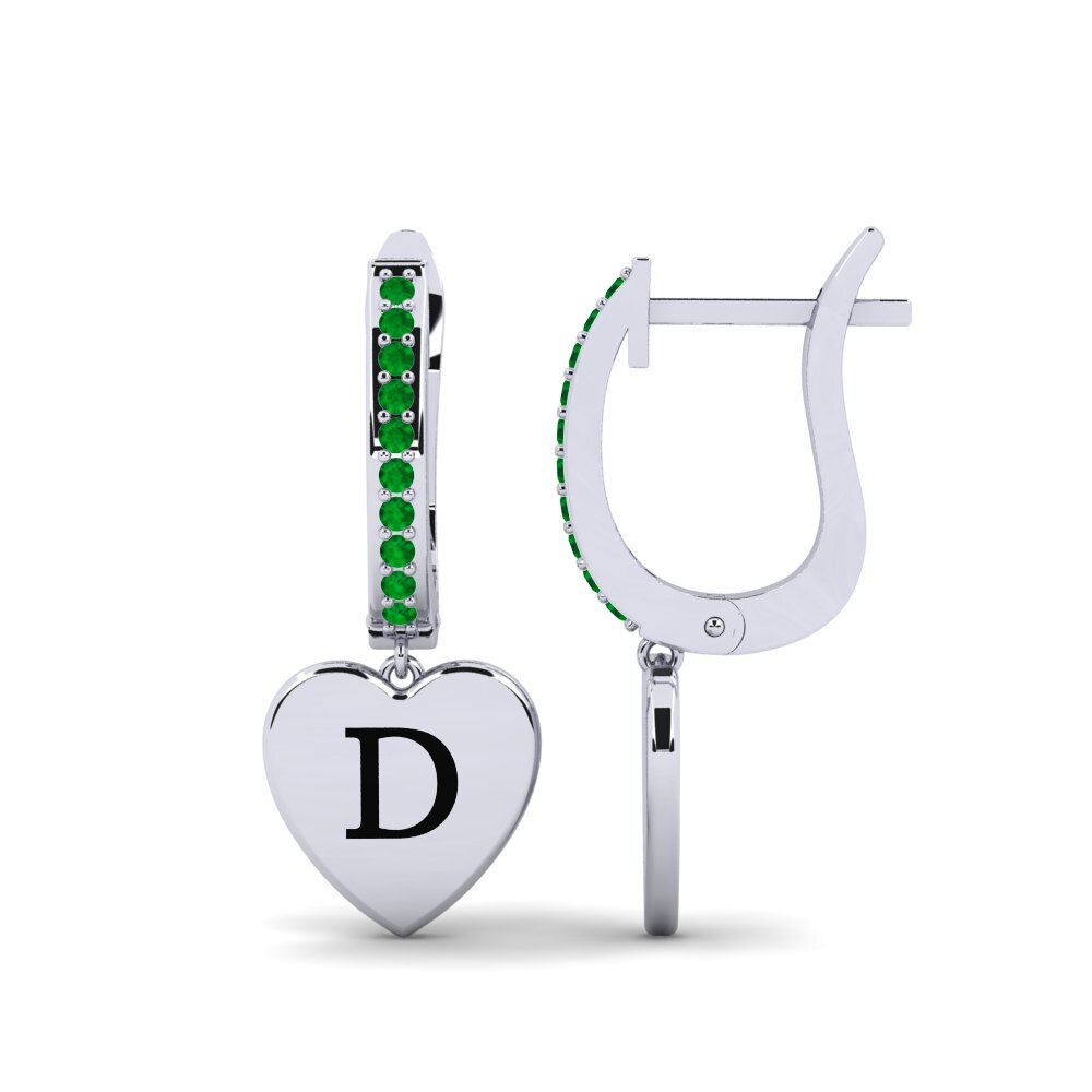 Emerald Women's Earring Vingtieme - D