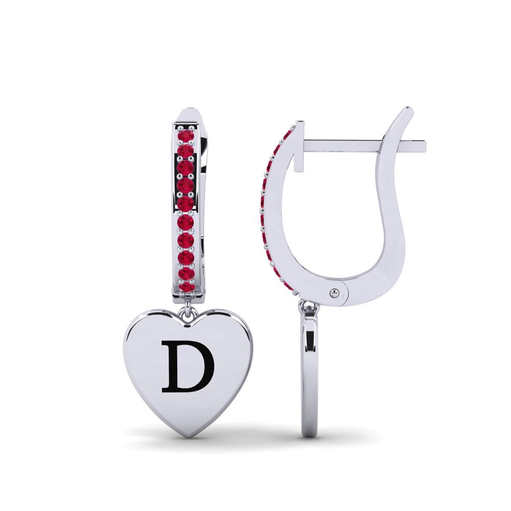 Ruby Women's Earring Vingtieme - D