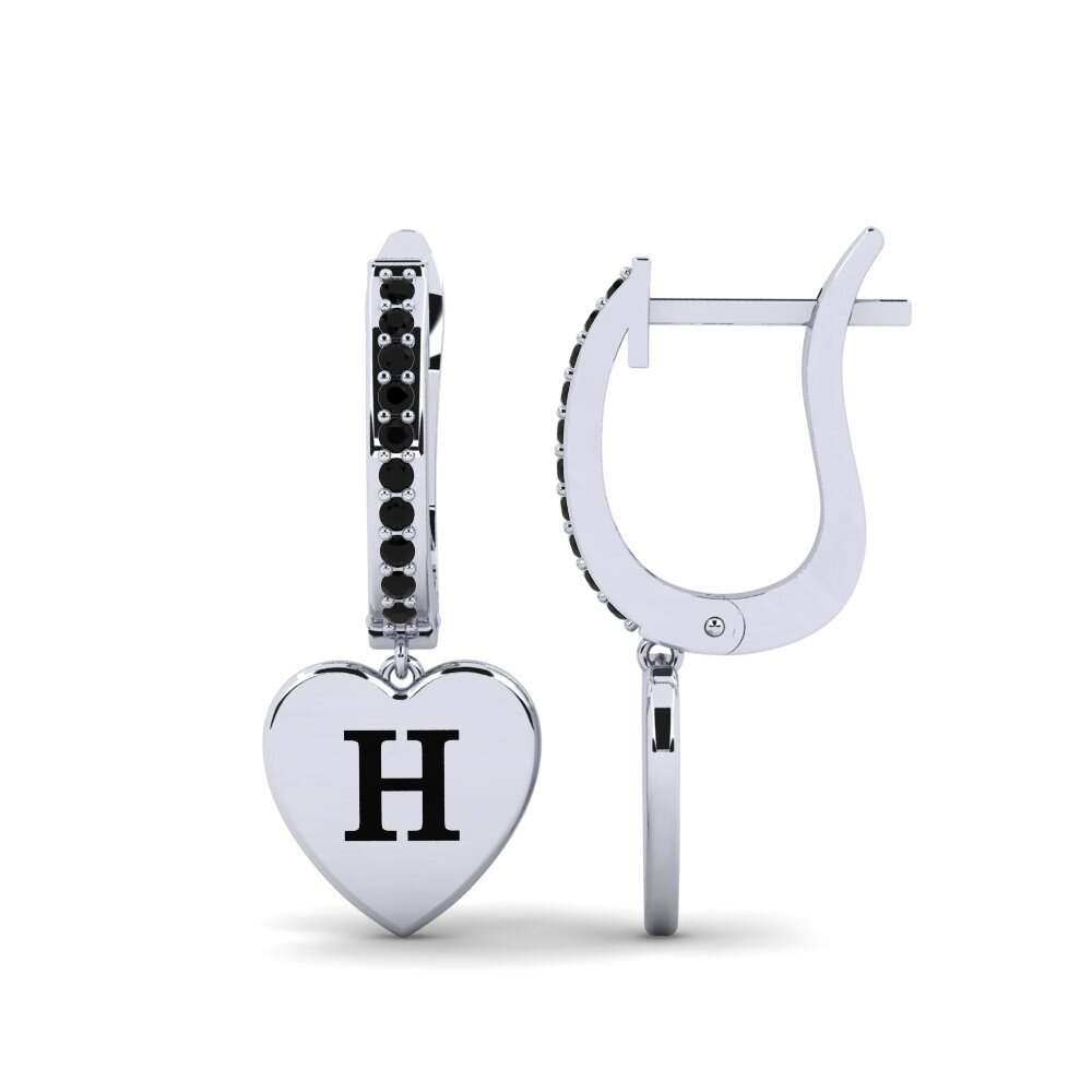 Black Onyx Women's Earring Vingtieme - H