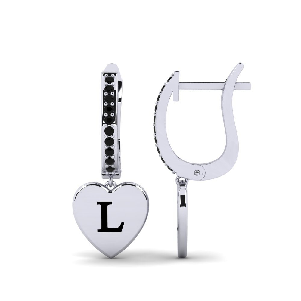 Black Sapphire Women's Earring Vingtieme - L