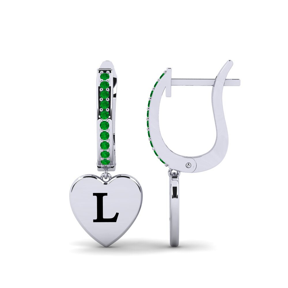 Emerald Women's Earring Vingtieme - L