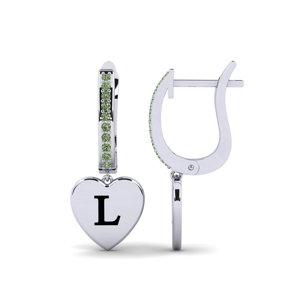 Green Diamond Women's Earring Vingtieme - L