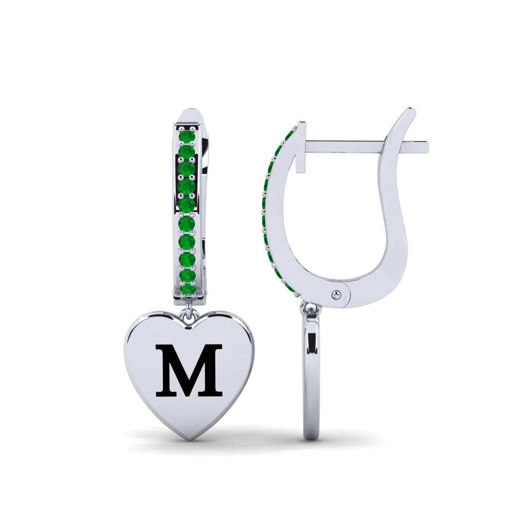 Emerald Women's Earring Vingtieme - M