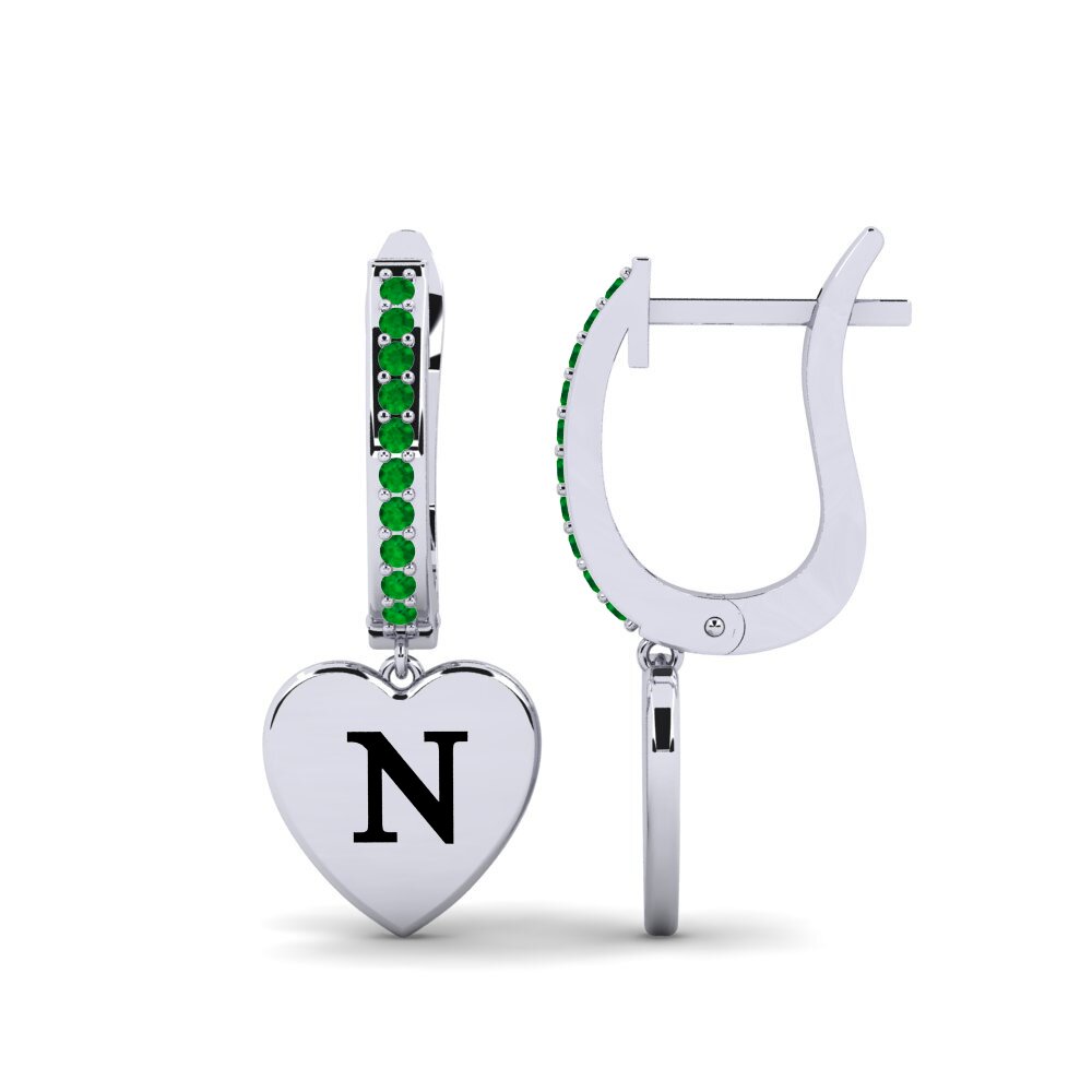 Emerald Women's Earring Vingtieme - N
