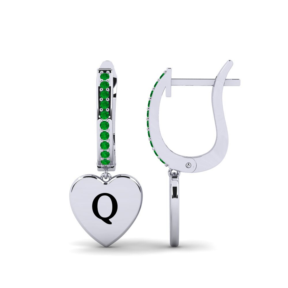 Emerald Women's Earring Vingtieme - Q