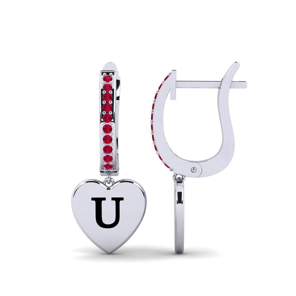 Ruby Women's Earring Vingtieme - U