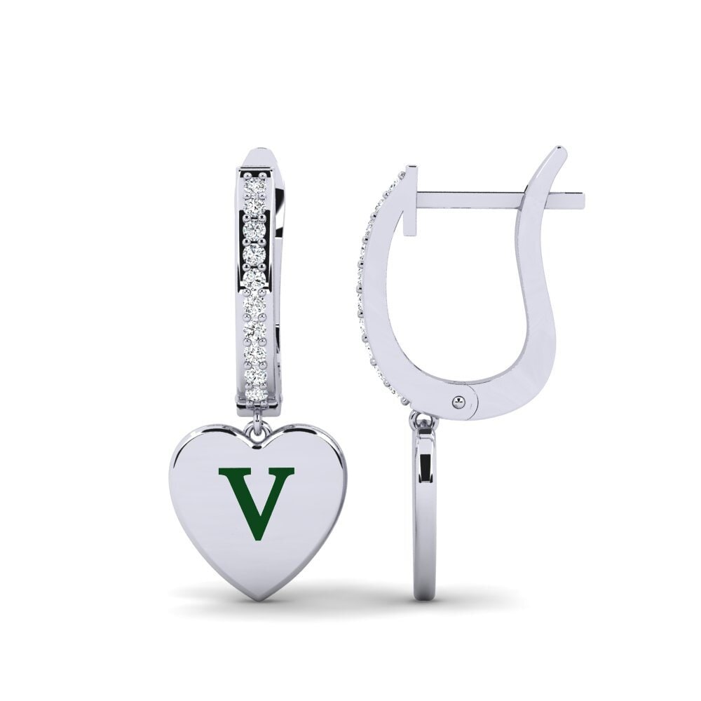 Women's Earring Vingtieme - V