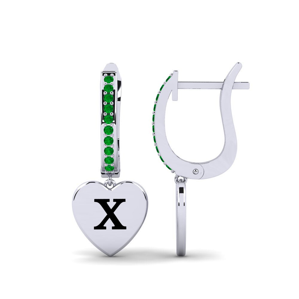 Emerald Women's Earring Vingtieme - X