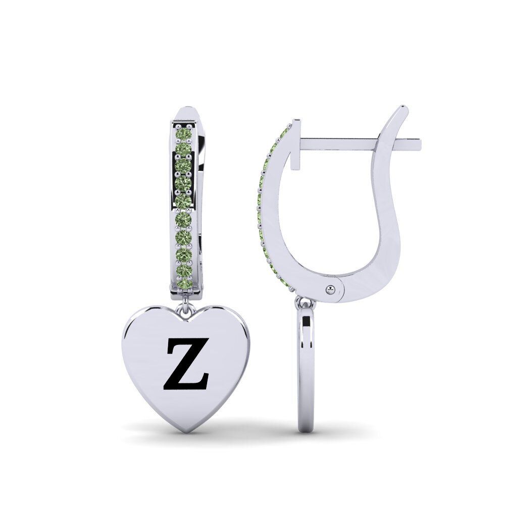 Green Diamond Women's Earring Vingtieme - Z