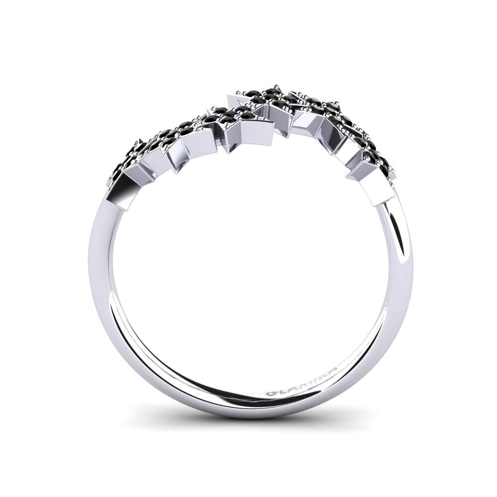 Saphir noir Bague Vitoria