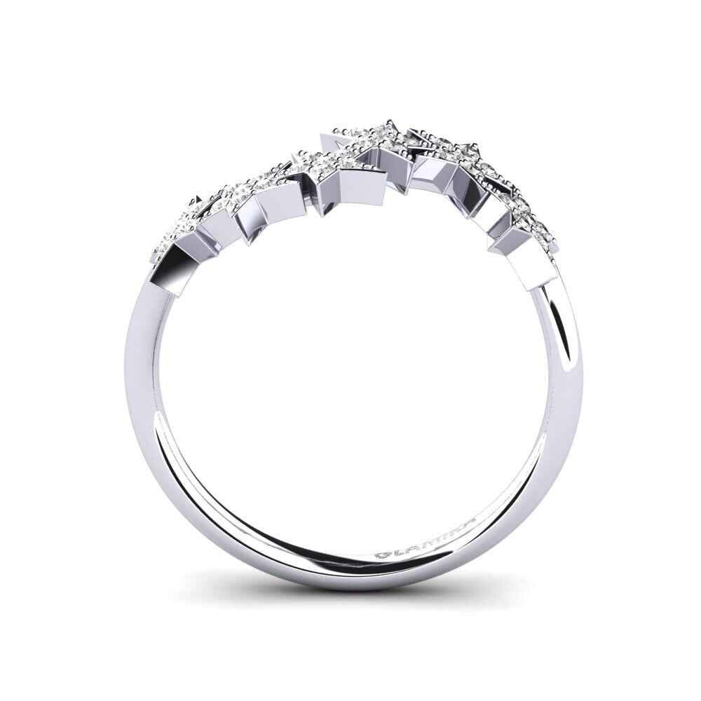 Zafiro blanco Anillo Vitoria