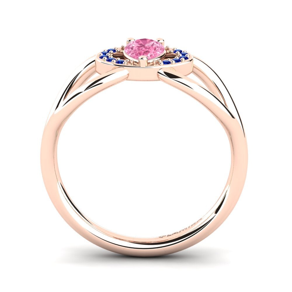 Pink Sapphire Engagement Ring Vontressa