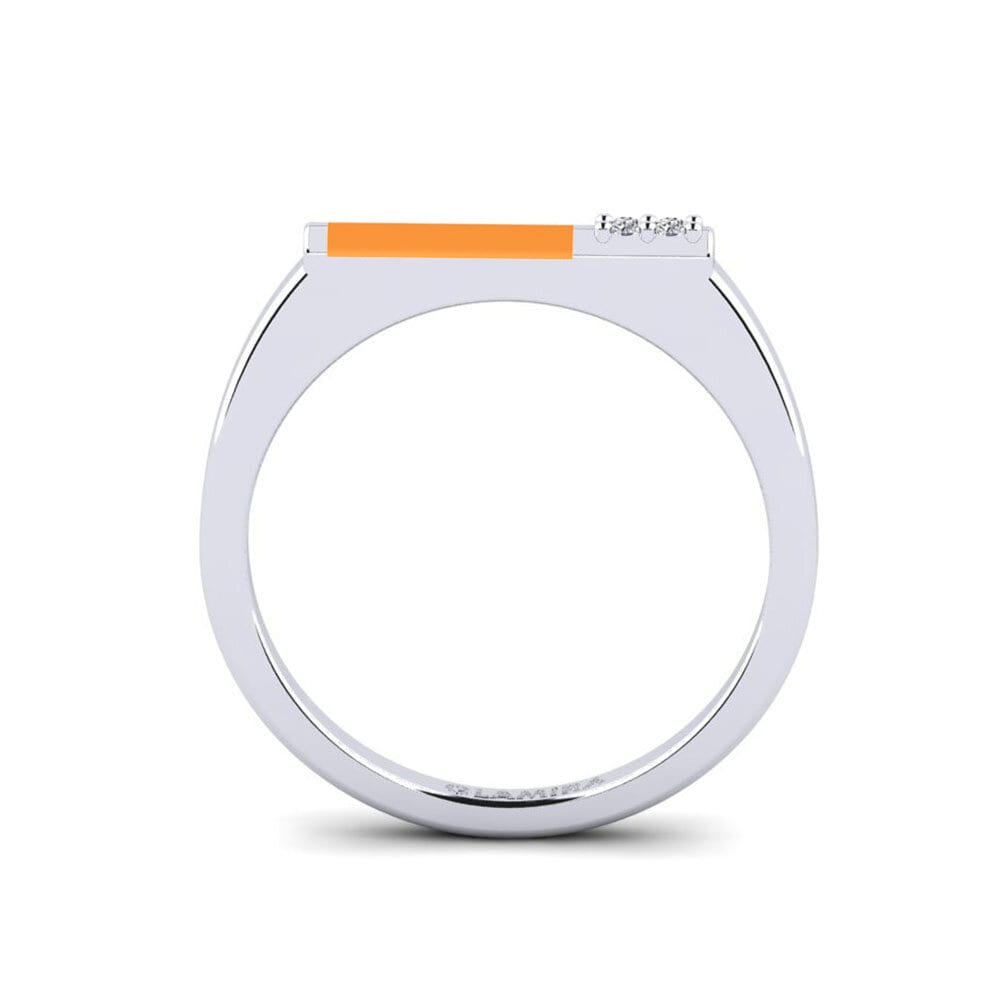 950 Platin Pinker Ring Vryonisi