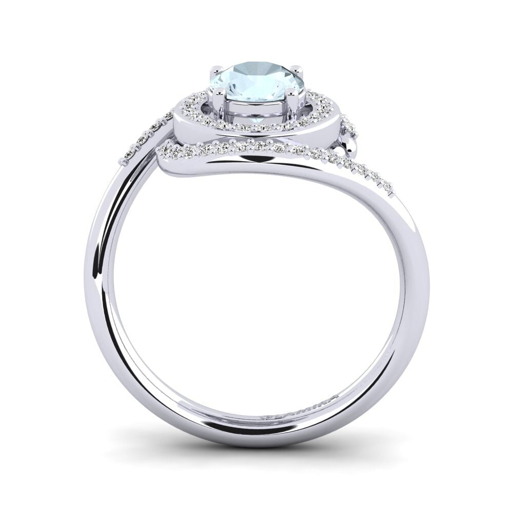 Aquamarine Engagement Ring Vulnavia