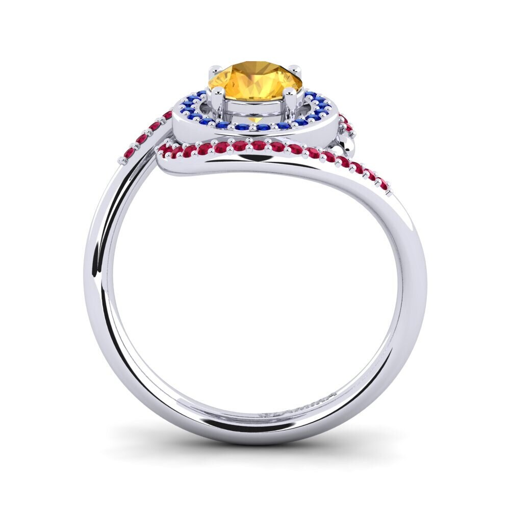 Citrine Engagement Ring Vulnavia