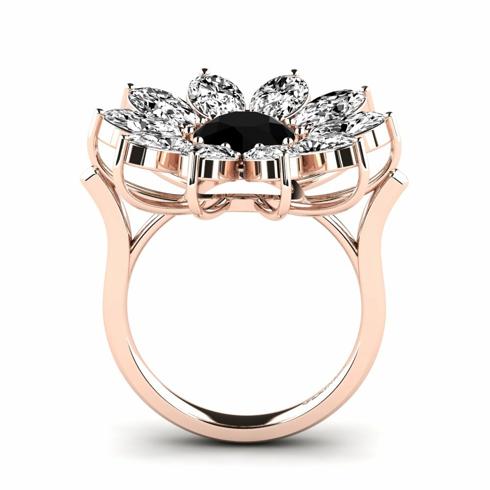 Ringe Walcott Schwarzer Onyx