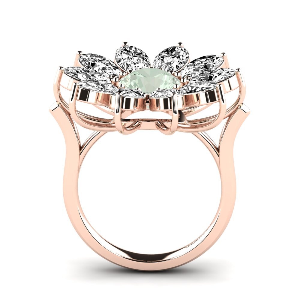 Green Amethyst Ring Walcott