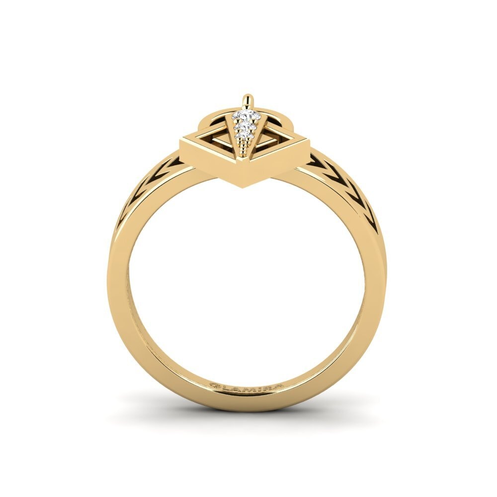 diamante-safira Anel Weendys