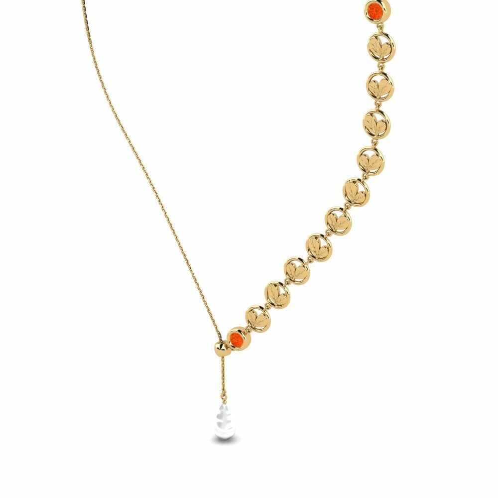 Fire Opal Women's Necklace Weidler