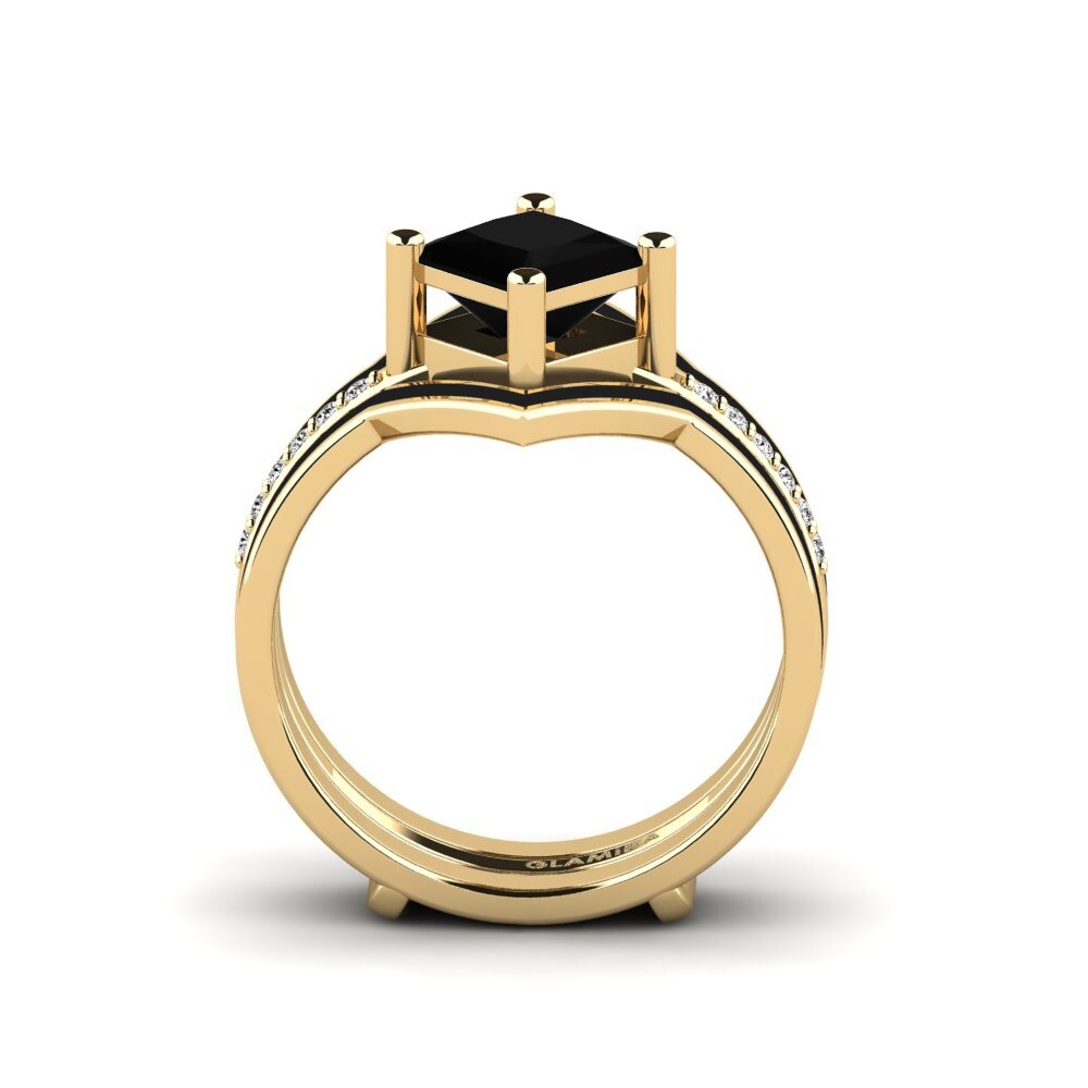 Black Onyx Ring Wourg - SET